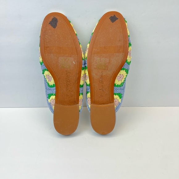 Sam Edelman Linnie Crochet Bit Flat Mule Sandals Womens Size 7.5 Multi Color - Picture 3 of 7